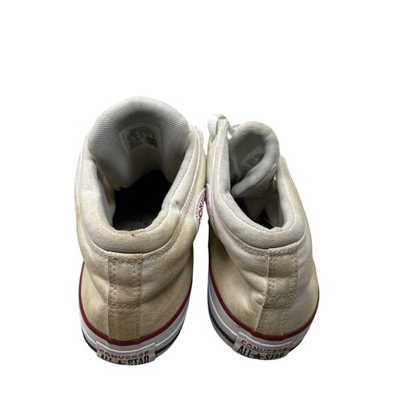 Converse CTAS Hi Street White Sneakers M 13 W 15 - Picture 5 of 7